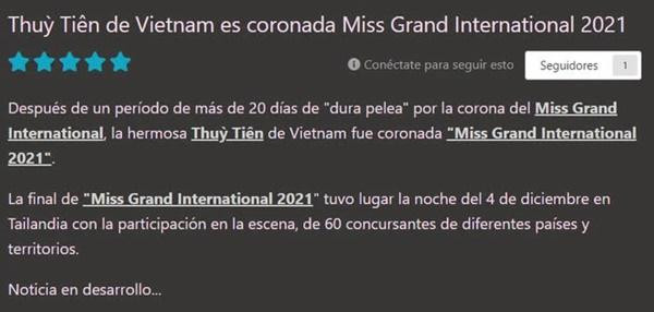 Phản ứng của netizen quốc tế khi Thùy Tiên đăng quang Miss Grand International 2021-4