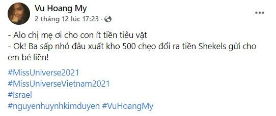 Tranh cãi Hoàng My lén đưa tiền cho Kim Duyên trong WC tại Miss Universe-1