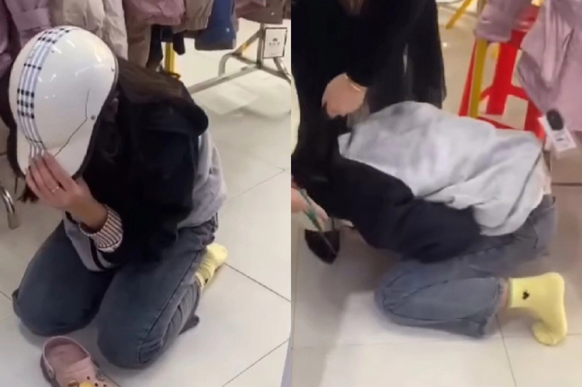 Mẹ nữ sinh quỳ gối trong shop quần áo: Tôi rất buồn và thương con gái - 2