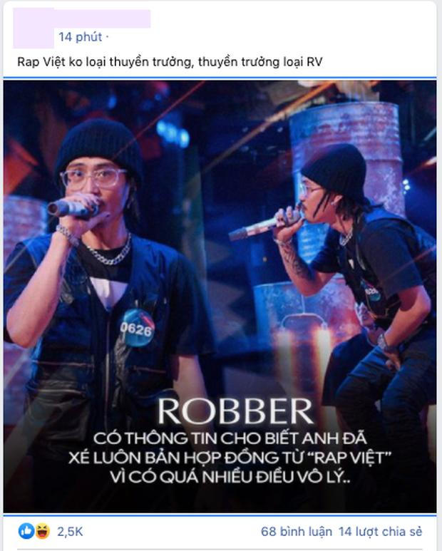 Rapper xé toang hợp đồng với Rap Việt vì bị ăn hành vô tội vạ?-5