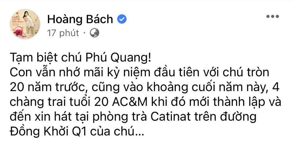 Facebook sao Việt phủ kín ảnh Phú Quang ngày buồn-6