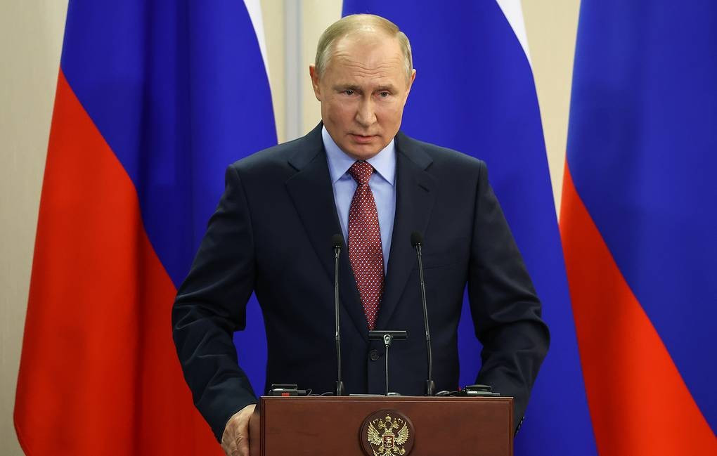 Tổng thống Putin tuyên bố 'Nga có quyền bảo vệ an ninh đất nước'. (Nguồn: TASS)