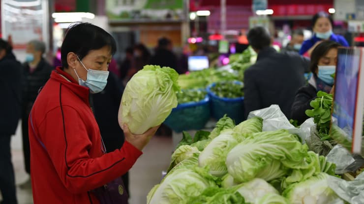 Giá rau Trung Quốc tăng vọt 30,6%  - 1