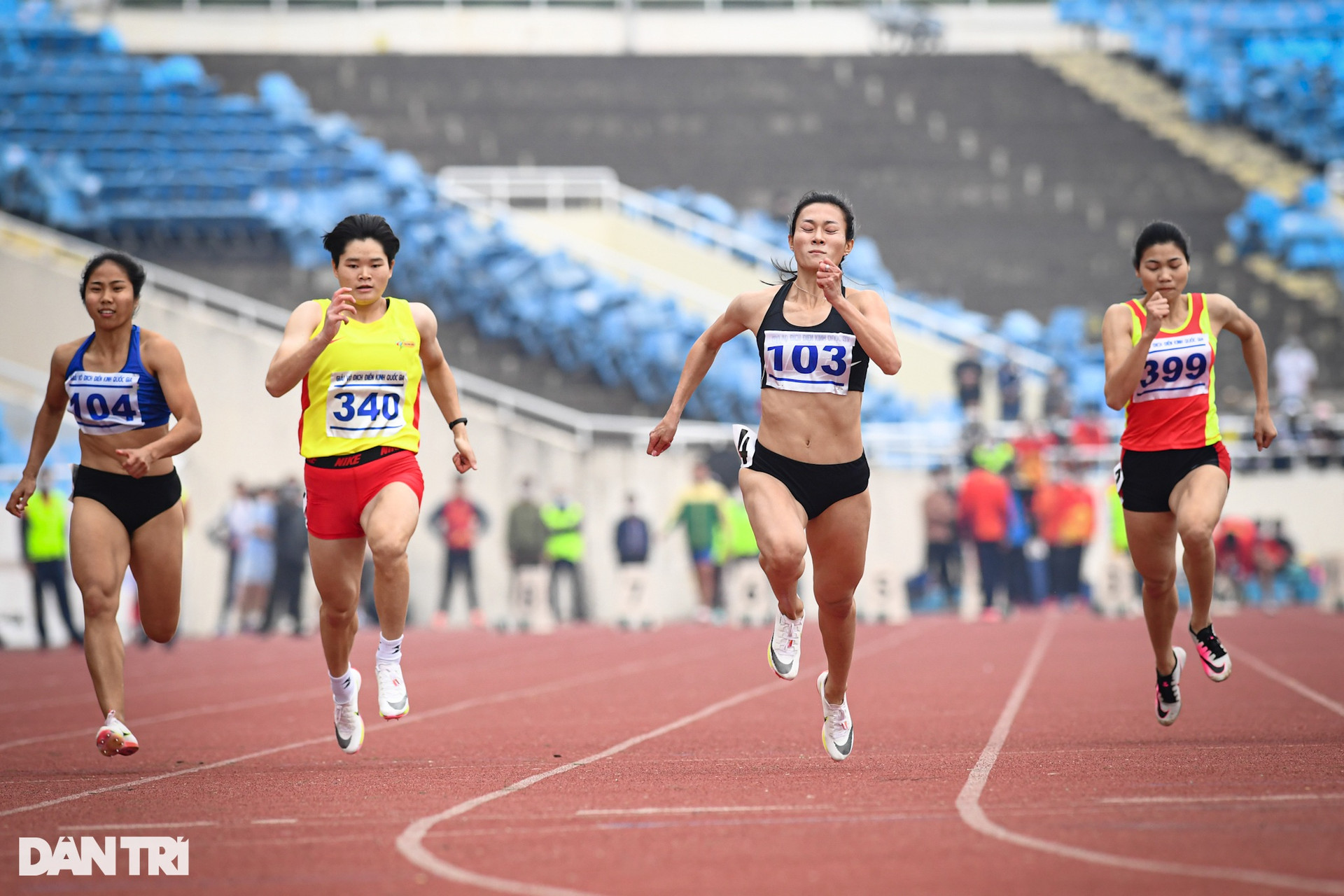 Lê Tú Chinh thống trị nội dung chạy 100m nữ ở giải điền kinh quốc gia - 3