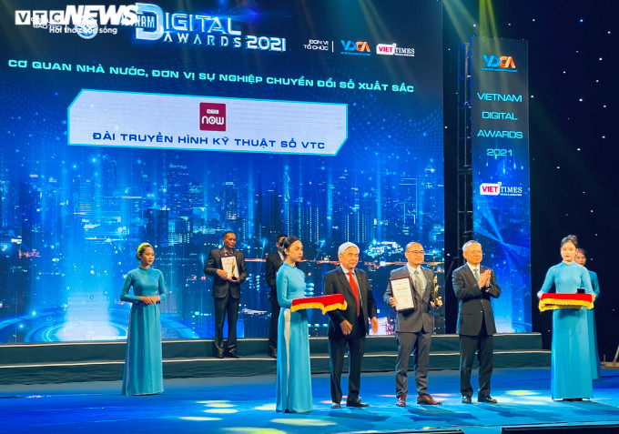 Đài Truyền hình Kỹ thuật số VTC đoạt Giải thưởng Chuyển đổi số Việt Nam 2021  - 1
