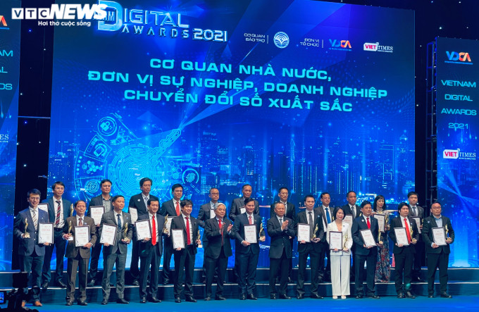 Đài Truyền hình Kỹ thuật số VTC đoạt Giải thưởng Chuyển đổi số Việt Nam 2021  - 2