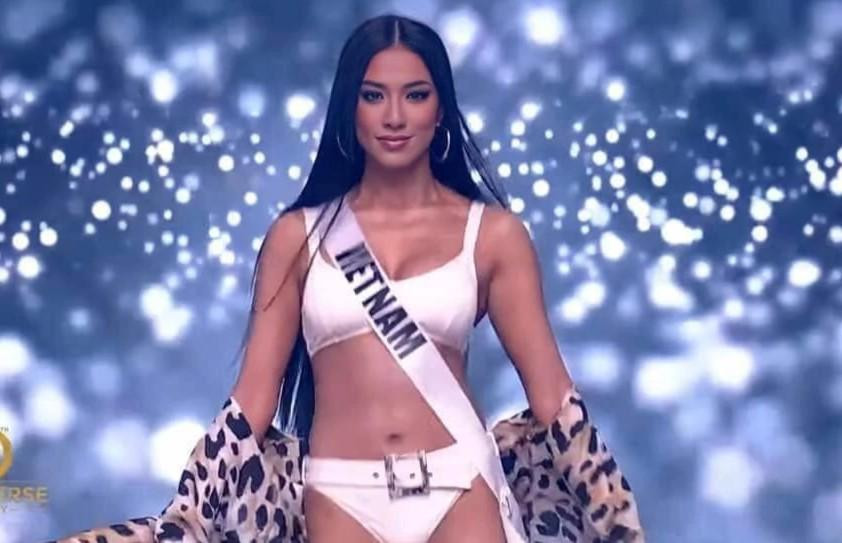 Bán kết Miss Universe 2021: Người xém ngã, người sấp mặt-2