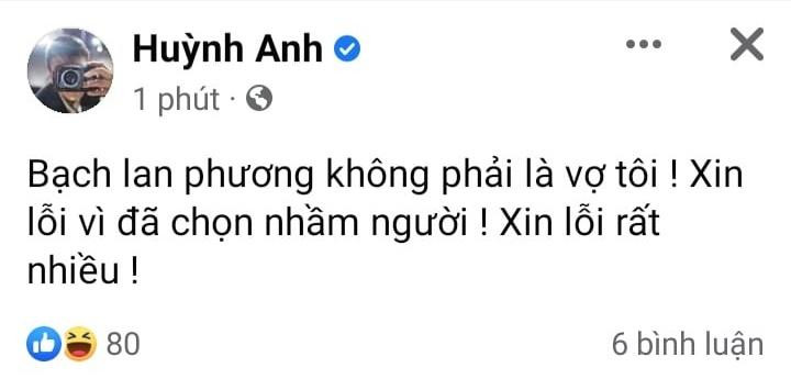 Dân mạng tung chứng cứ Huỳnh Anh đòi bỏ Bạch Lan Phương-1