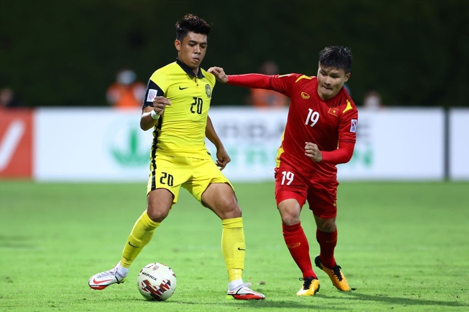 Malaysia thi đấu bế tắc trước tuyển Việt Nam. Ảnh: AFP