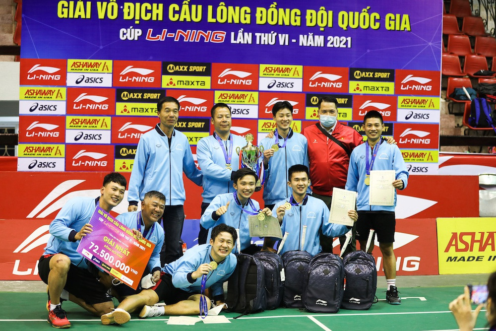Giải vô địch Cầu lông đồng đội Quốc gia Cup Li-Ning 2021 - giải đấu bất ngờ với nhiều điều lần đầu tiên - 3