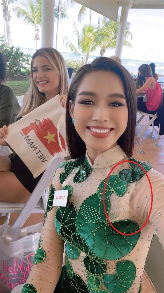 Hoa hậu Đỗ Hà lộ nội y kém duyên khi mặc áo dài, hớ hênh từ trong nước đến quốc tế thế này!-3