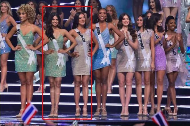 KHÓ TIN: Đại diện Việt Nam cứ đứng cạnh ai là người đó Hoa hậu-7