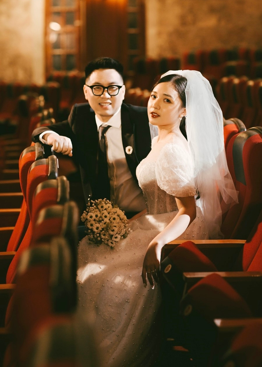 Ảnh cưới ngọt ngào của MC Phương Thảo VTV