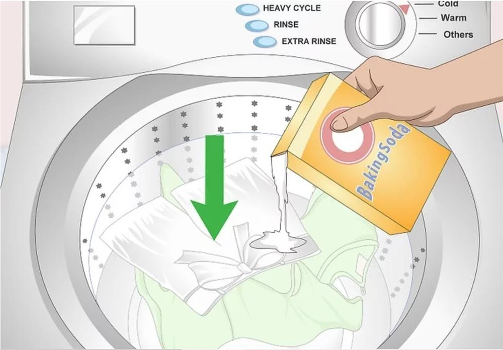Làm thế nào để khôi phục quần áo bị phai màu? Đổ một thìa muối ăn vào máy giặt ai ngờ có tác dụng thần kỳ-3