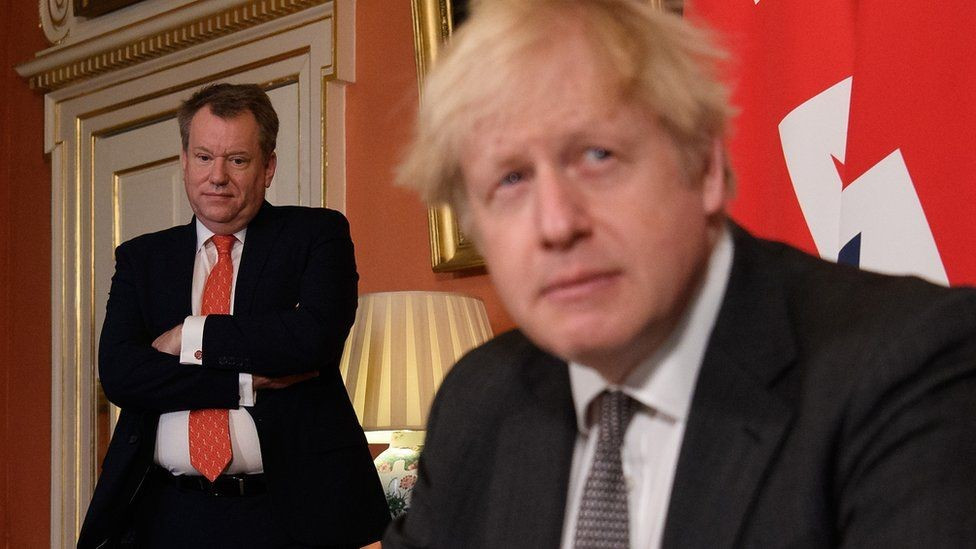 Bộ trưởng phụ trách vấn đề Brexit của Anh David Frost đã từ chức do bất đồng với chính phủ của Thủ tướng Boris Johnson. (Nguồn: BBC)