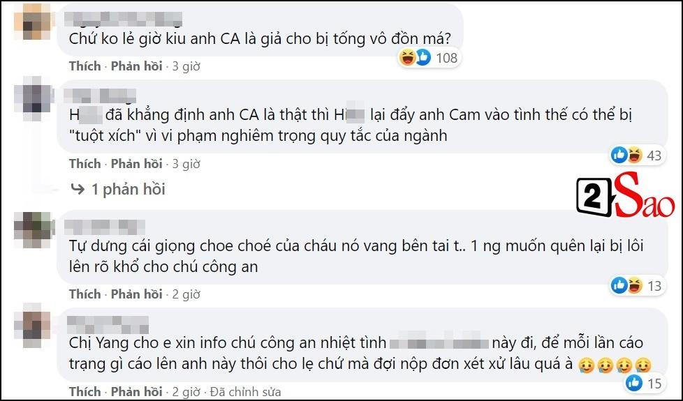 Hương Giang khẳng định công an thật, dân mạng nói còn lâu-5