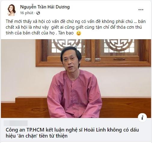 Phản ứng sao Việt khi Hoài Linh không bị khởi tố-8