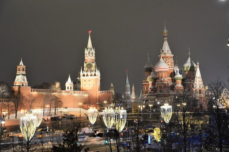 Hình ảnh Thủ đô nước Nga lộng lẫy trước thềm Giáng sinh và Năm mới - 3