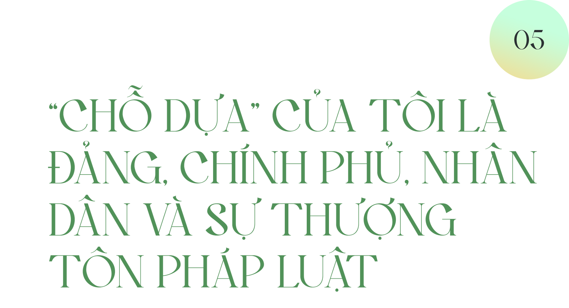 Người được chọn cho sứ mệnh mở đường đặc biệt của Chính phủ Việt Nam - 24