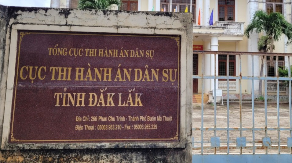 Kỷ luật loạt cán bộ Cục Thi hành án dân sự tỉnh Đắk Lắk - 1