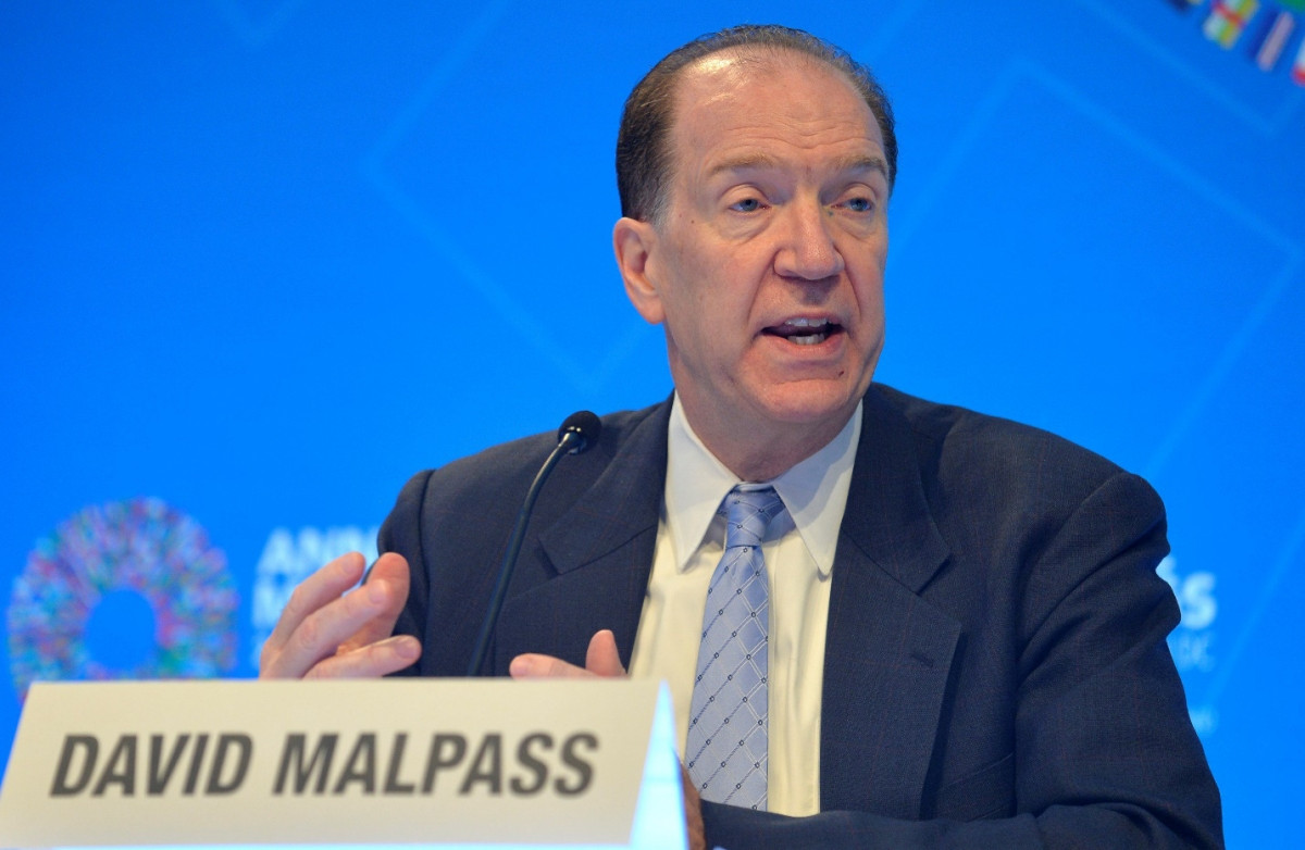 Chủ tịch Ngân hàng Thế giới David Malpass. Ảnh: Reuters