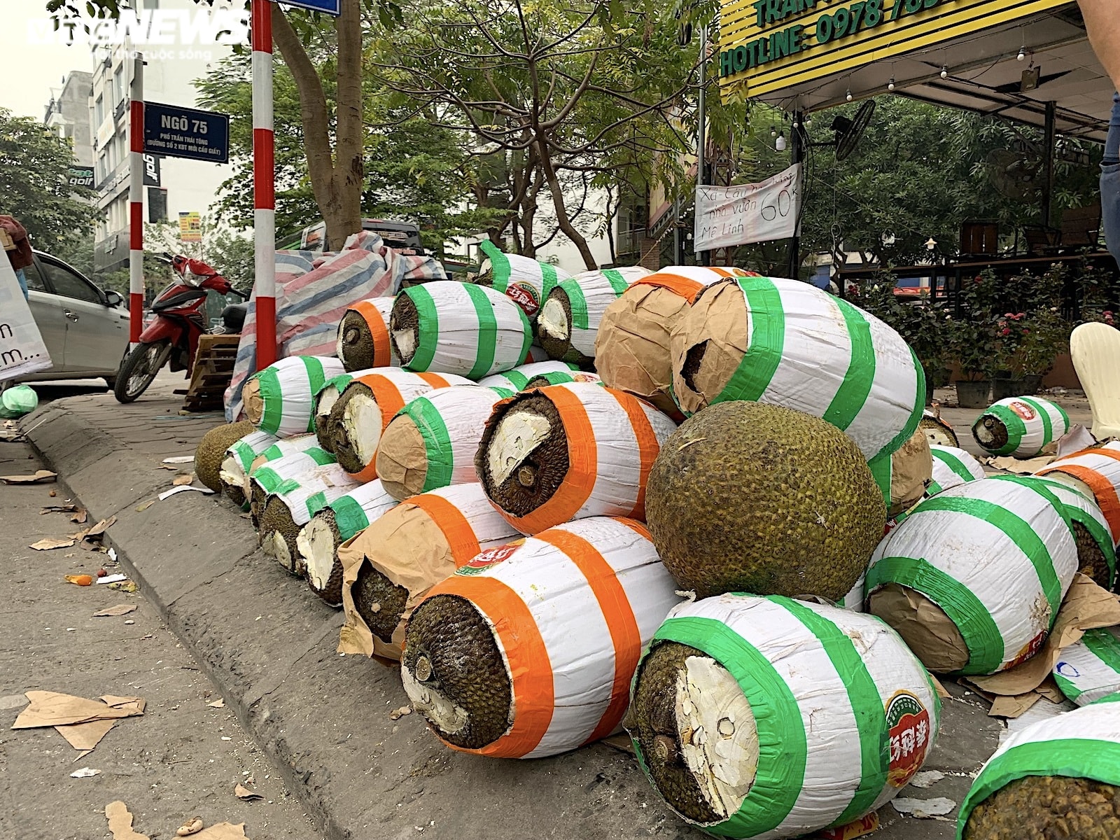 Mít bị tắc ở cửa tắc khẩu quay về bán đổ đống tại Hà Nội, giá 10.000 đồng/kg - 8