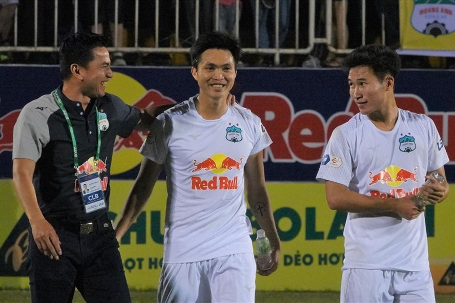 Hoàng Anh Gia Lai vẫn đặt mục tiêu cao ở V.League 2022. Ảnh: Nguyễn Đăng