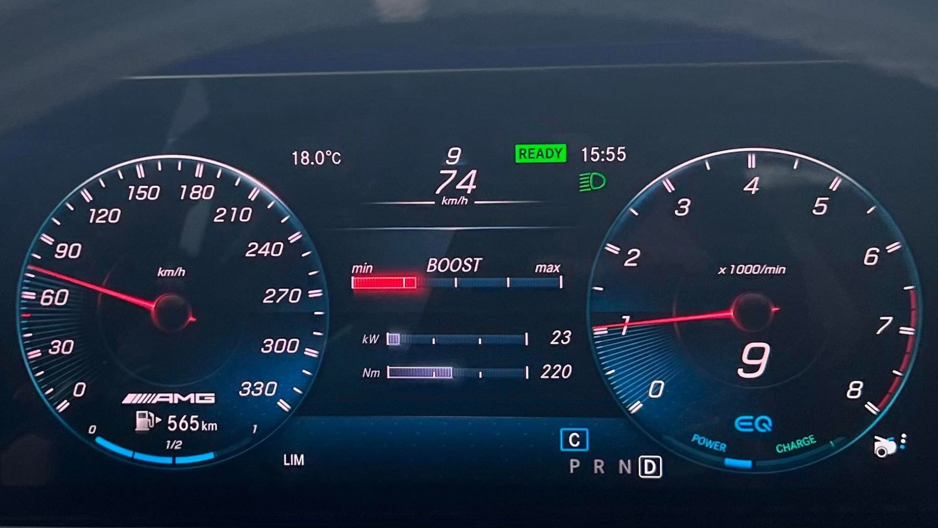 Màn hình xe Mercedes-AMG GT 53 Màn hình xe Mercedes-AMG GT 53