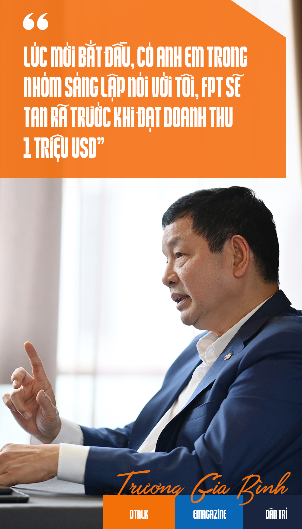 Chủ tịch FPT Trương Gia Bình: 33 năm xây dựng đế chế 4 tỷ USD từ 6 cây vàng - 12