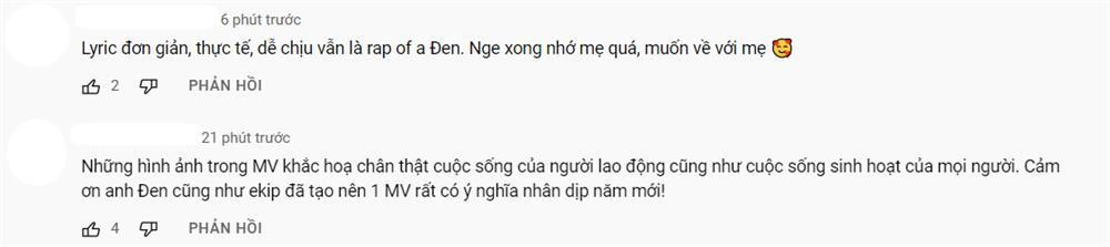 Ca khúc mới của Đen Vâu on top, netizen đùa đừng để mẹ nghe thấy-7