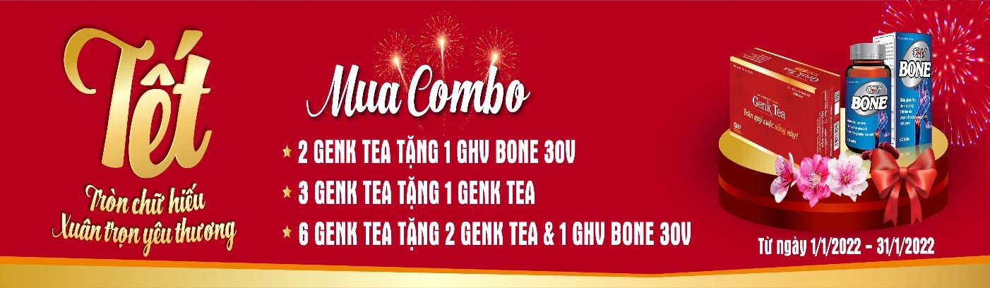 GenK Tea - Món quà dự phòng sức khỏe ung bướu, Tết tròn chữ Hiếu - 3