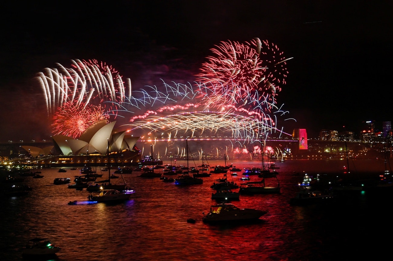 Australia bắn pháo hoa đón năm 2022 bất chấp dịch bệnh - 5