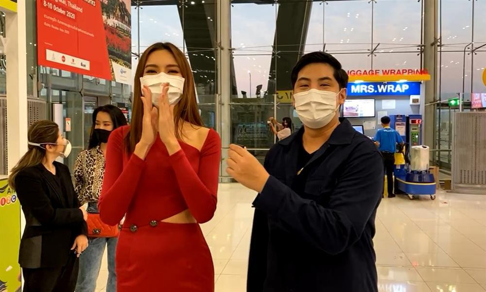 Thùy Tiên xuất hiện tại sân bay Thái Lan, phải lẻ loi về nước-10
