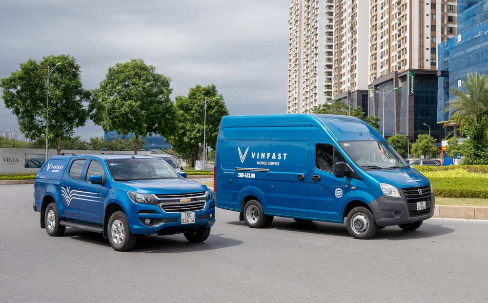 Dịch vụ sửa chữa lưu động (Mobile Service) chính hãng VinFast 