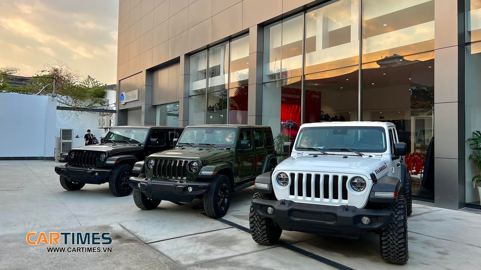 Jeep khai trương showroom