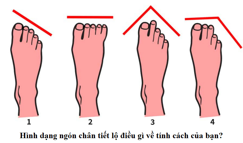 Trắc nghiệm: Đoán tính cách của bạn qua hình dạng ngón chân - 1