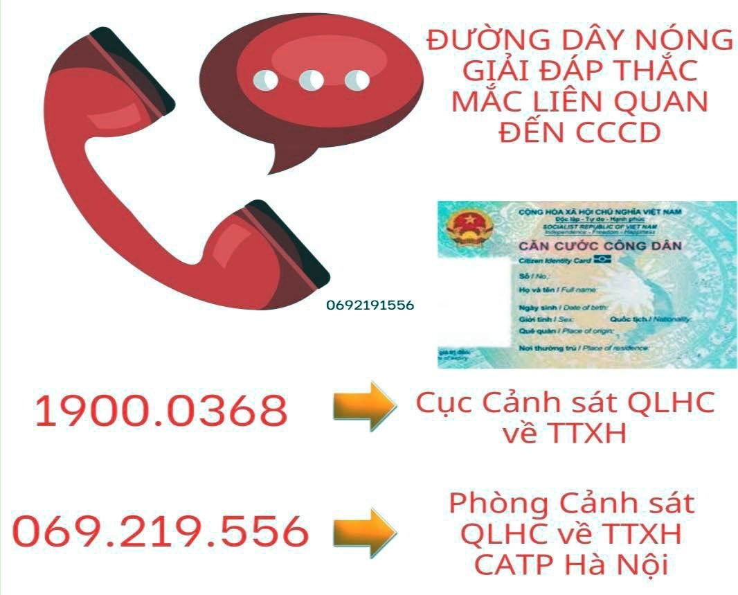 Thắc mắc về căn cước công dân, người Hà Nội gọi số điện thoại nào? - 1