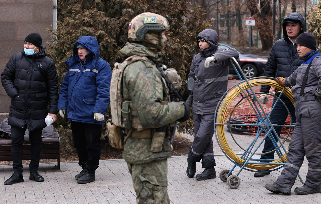 Những hình ảnh cuối cùng của lực lượng gìn giữ hòa bình CSTO ở Kazakhstan