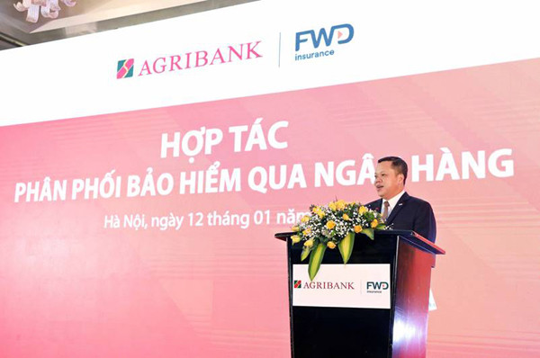 Agribank ‘bắt tay’ FWD Việt Nam phân phối bảo hiểm qua ngân hàng