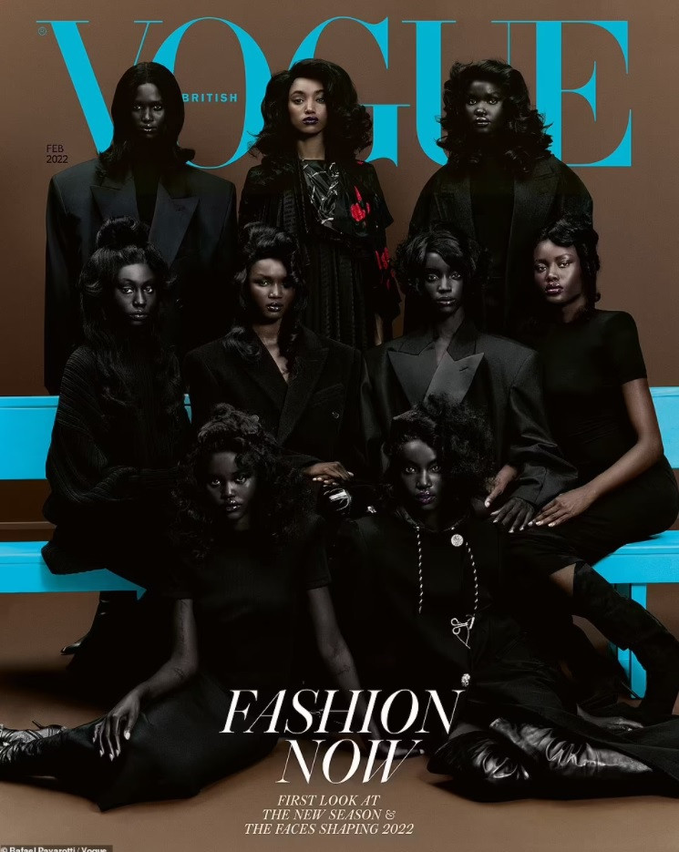 Tạp chí danh tiếng bị chỉ trích vì cách chụp hình người mẫu da đen - 1