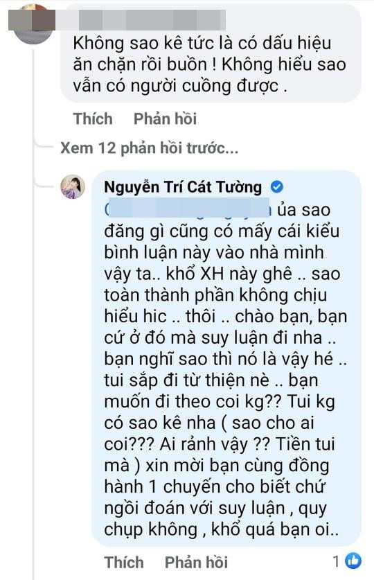 Cát Tường nổi đóa khi liên tục bị làm phiền, đòi sao kê-5