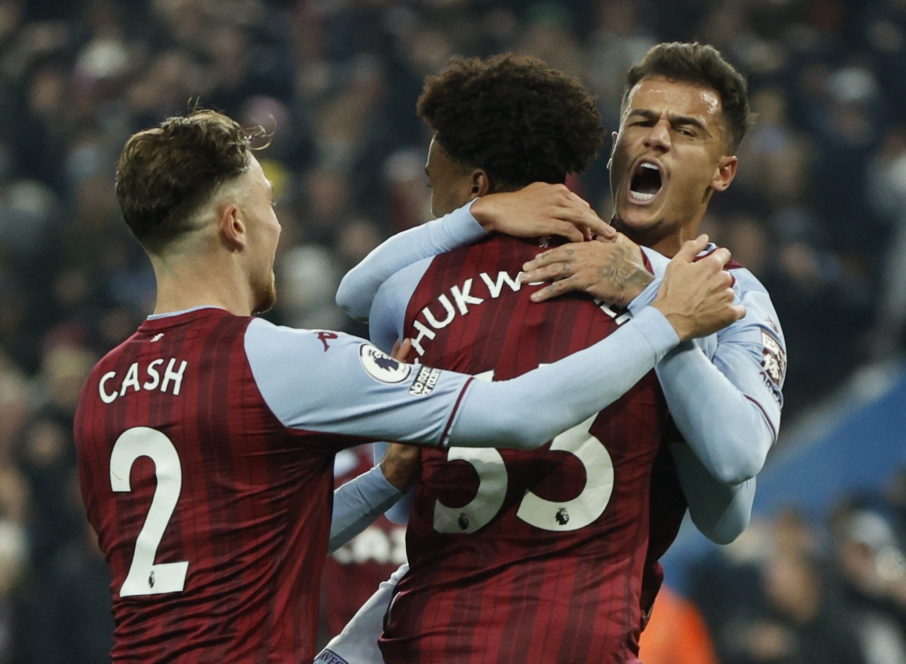 Coutinho chói sáng, Aston Villa cầm hòa Man Utd  - 2