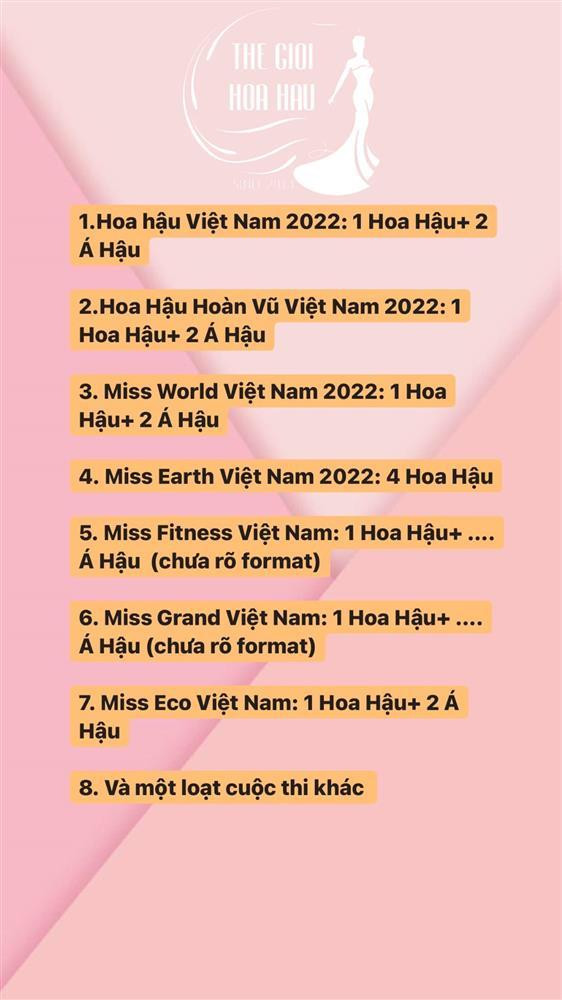 Showbiz Việt 2022 sẽ loạn khi có ít nhất 10 tân hoa hậu-1