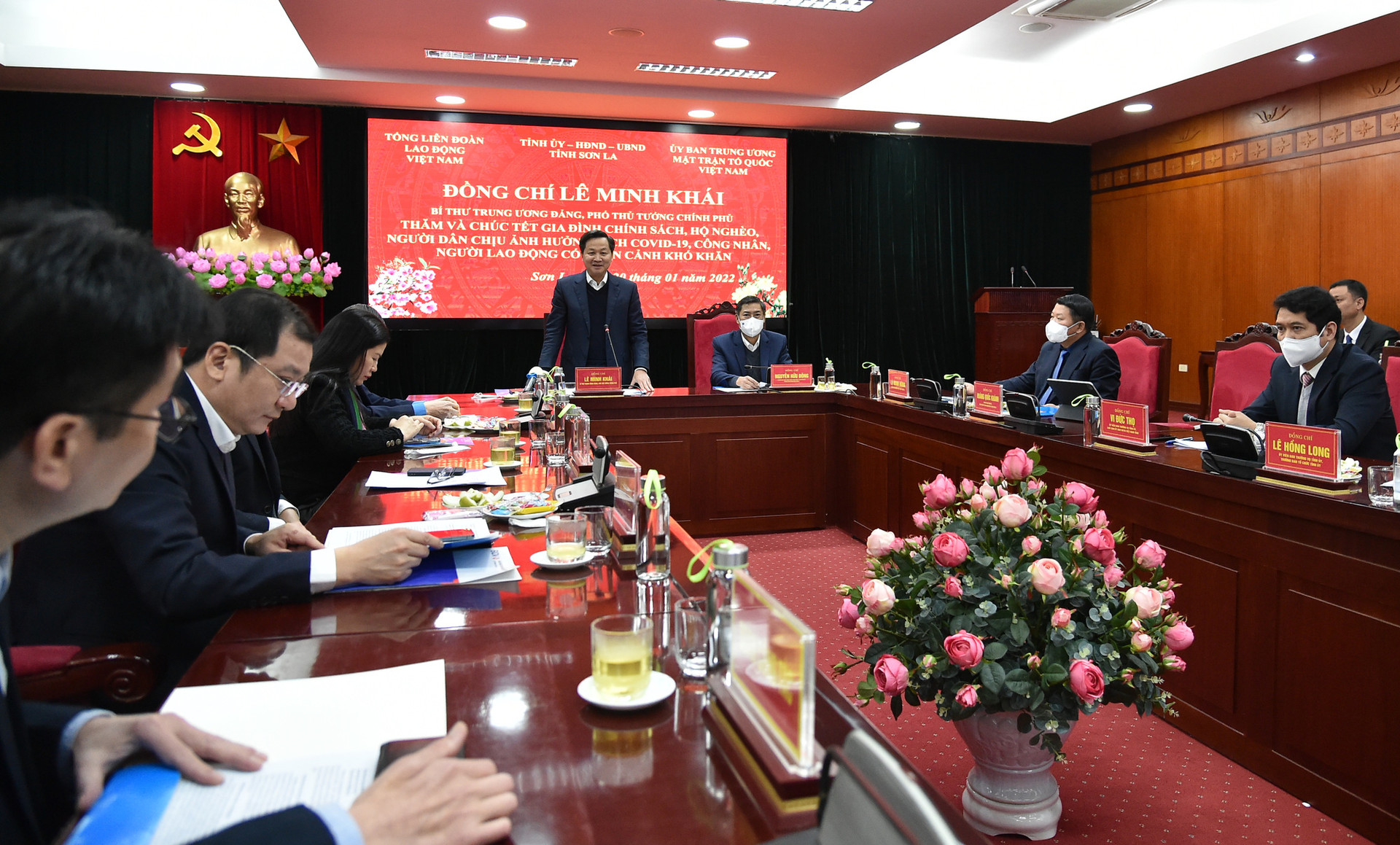 Phó Thủ tướng Lê Minh Khái thăm, chúc Tết tại tỉnh Sơn La - Ảnh 4.