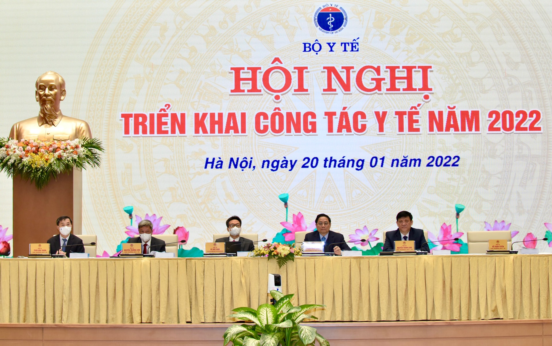 Thủ tướng Phạm Minh Chính dự Hội nghị triển khai công tác y tế năm 2022 - Ảnh 2. Thủ tướng Phạm Minh Chính dự Hội nghị triển khai công tác y tế năm 2022 - Ảnh 2.