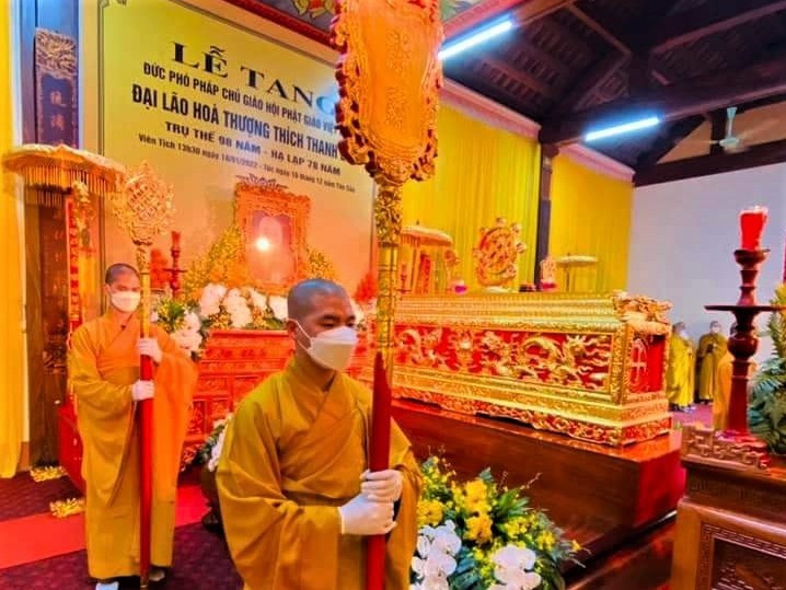 Đức phó Pháp chủ Giáo hội Phật giáo Việt Nam Thích Thanh Đàm viên tịch - 3