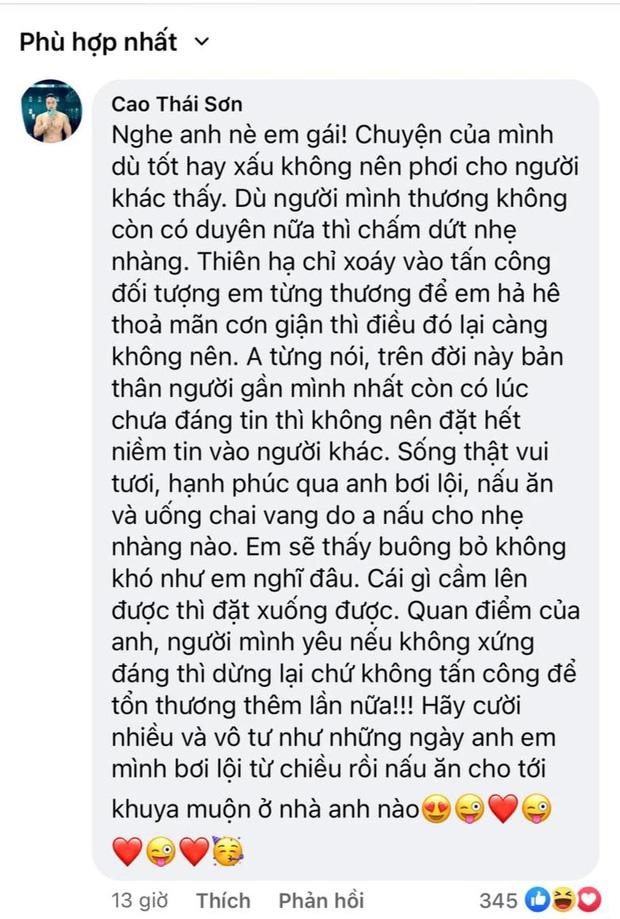 Cao Thái Sơn khuyên Á hậu phốt Thanh Bình: Bình tĩnh, buông bỏ-2