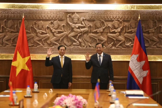 Việt Nam, Campuchia nhất trí triển khai hiệu quả các thỏa thuận hợp tác - Ảnh 1.