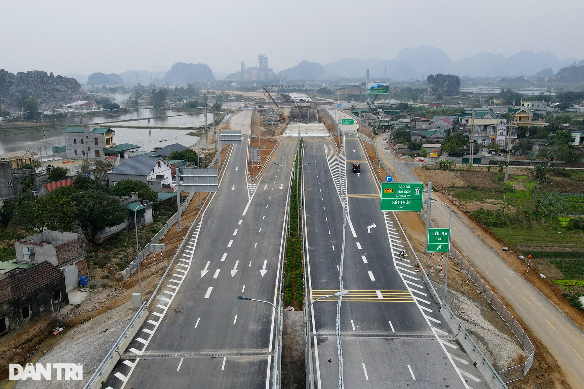 Toàn cảnh cao tốc Nam Định - Ninh Bình trước ngày thông xe - 9