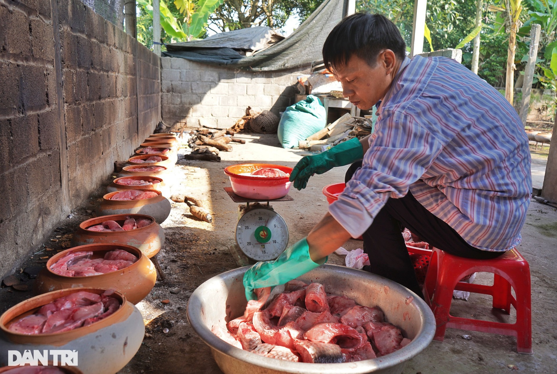 Dân làng Vũ Đại cay xè mắt kho hàng nghìn niêu cá phục vụ khách mua dịp Tết - 2 Dân làng Vũ Đại cay xè mắt kho hàng nghìn niêu cá phục vụ khách mua dịp Tết - 2